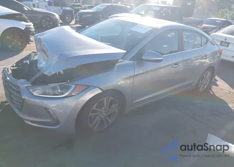 2017 Hyundai Elantra Limited из США, поврежденный, VIN 5NPD84LF1HH128585